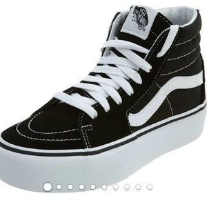 Vans Old Skool Platform sneakers - worn twice!